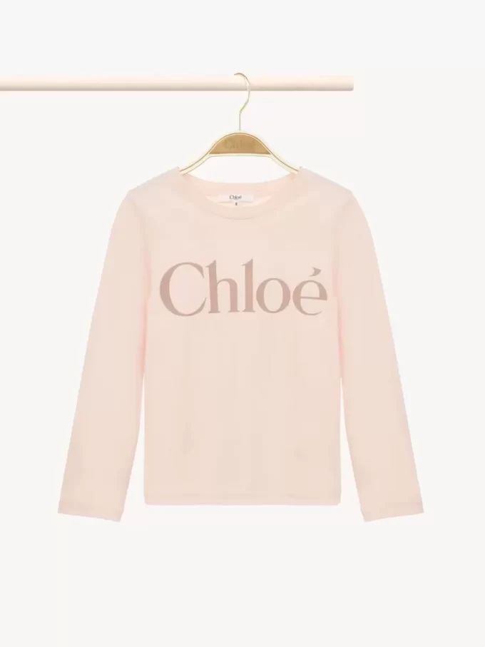 Kids’ long-sleeve logo top Kids’ long-sleeve logo top