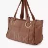 Large Chloé Plage tote bag in cotton Large Chloé Plage tote bag in cotton