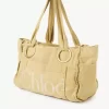Large Chloé Plage tote bag in cotton Large Chloé Plage tote bag in cotton