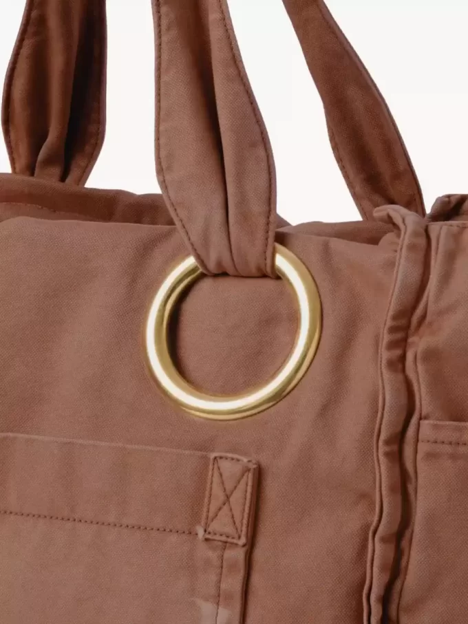 Large Chloé Plage tote bag in cotton Large Chloé Plage tote bag in cotton