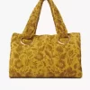 Large Chloé Plage tote bag in jacquard terry Large Chloé Plage tote bag in jacquard terry