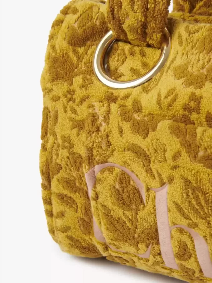 Large Chloé Plage tote bag in jacquard terry Large Chloé Plage tote bag in jacquard terry