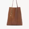 Large Chloé Spin tote bag in grained leather Large Chloé Spin tote bag in grained leather