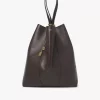 Large Chloé Spin tote bag in grained leather Large Chloé Spin tote bag in grained leather