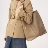 Large Chloé Spin tote bag in grained leather Large Chloé Spin tote bag in grained leather