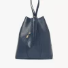 Large Chloé Spin tote bag in grained leather Large Chloé Spin tote bag in grained leather