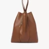 Large Chloé Spin tote bag in grained leather Large Chloé Spin tote bag in grained leather