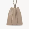 Large Chloé Spin tote bag in grained leather Large Chloé Spin tote bag in grained leather