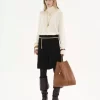 Large Chloé Spin tote bag in grained leather Large Chloé Spin tote bag in grained leather