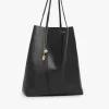 Large Chloé Spin tote bag in grained leather Large Chloé Spin tote bag in grained leather