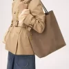 Large Chloé Spin tote bag in suede leather Large Chloé Spin tote bag in suede leather