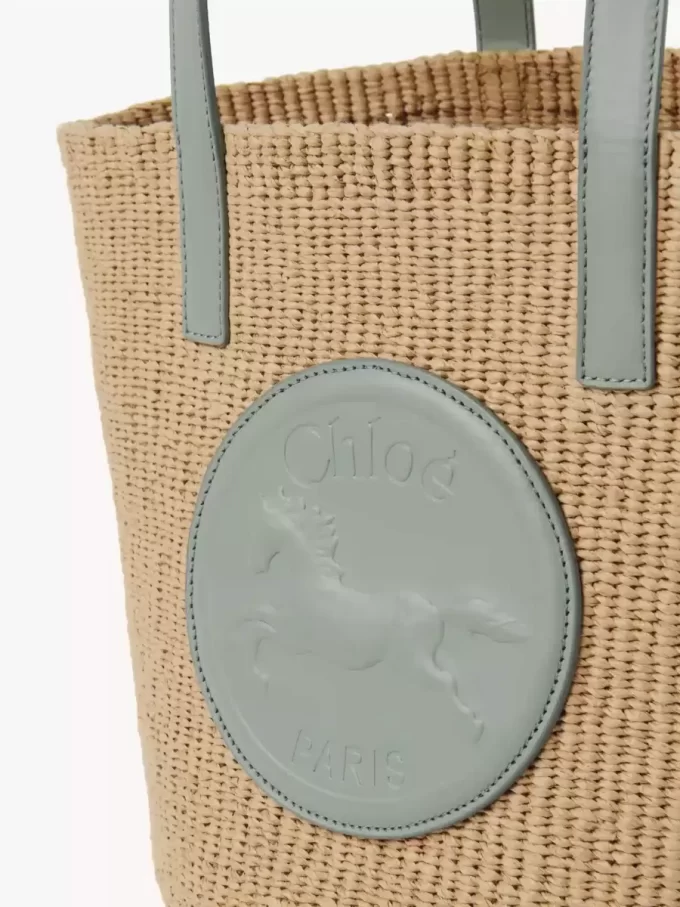 Large Horse Medal basket in natural fibers Large Horse Medal basket in natural fibers