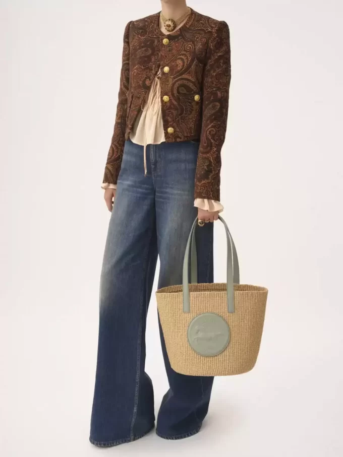 Large Horse Medal basket in natural fibers Large Horse Medal basket in natural fibers