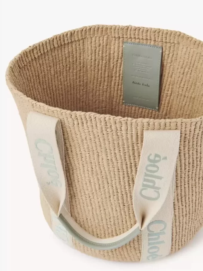 Large Woody basket in natural fibers Large Woody basket in natural fibers