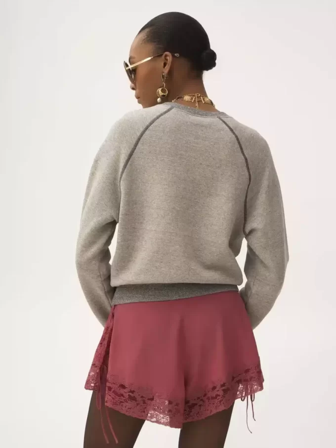 Logo sweater in cotton fleece mix Logo sweater in cotton fleece mix