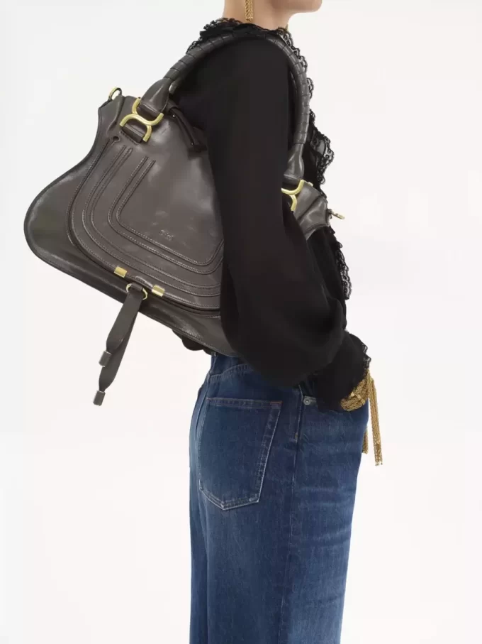 Marcie bag in shiny leather Marcie bag in shiny leather