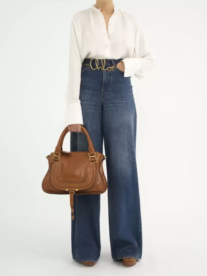 Marcie bag in shiny leather Marcie bag in shiny leather