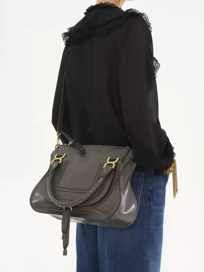 Marcie bag in shiny leather Marcie bag in shiny leather