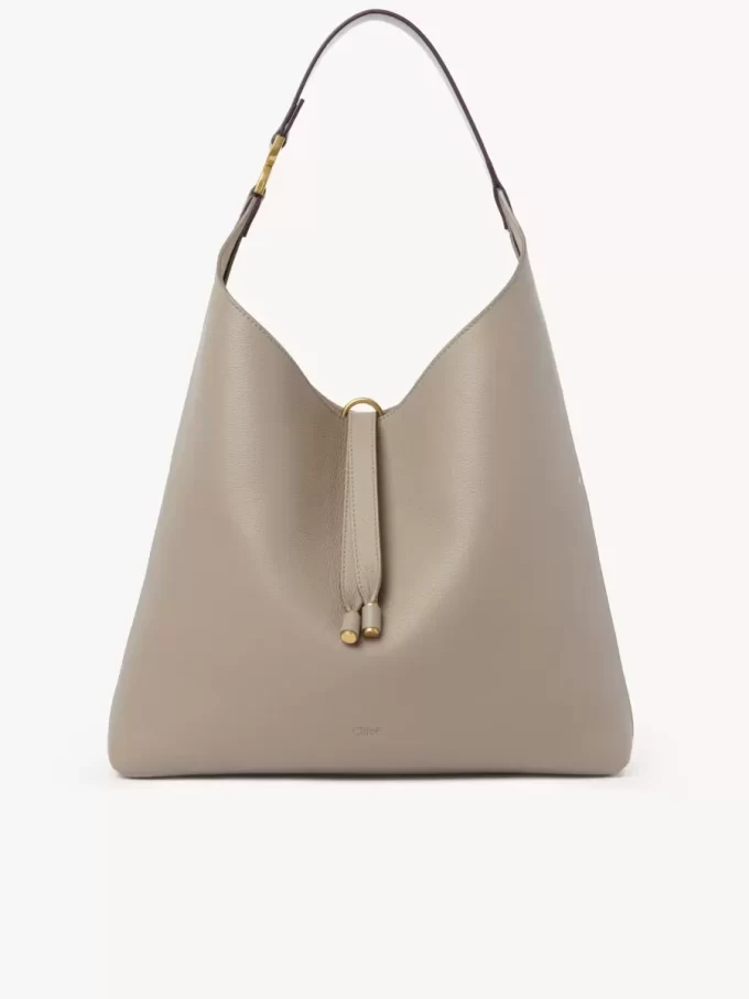 Marcie hobo bag in grained leather Marcie hobo bag in grained leather