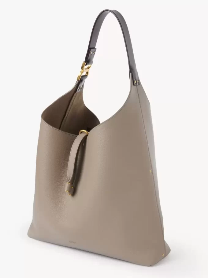 Marcie hobo bag in grained leather Marcie hobo bag in grained leather