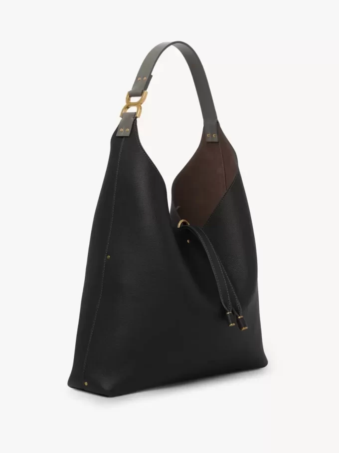Marcie hobo bag in grained leather Marcie hobo bag in grained leather