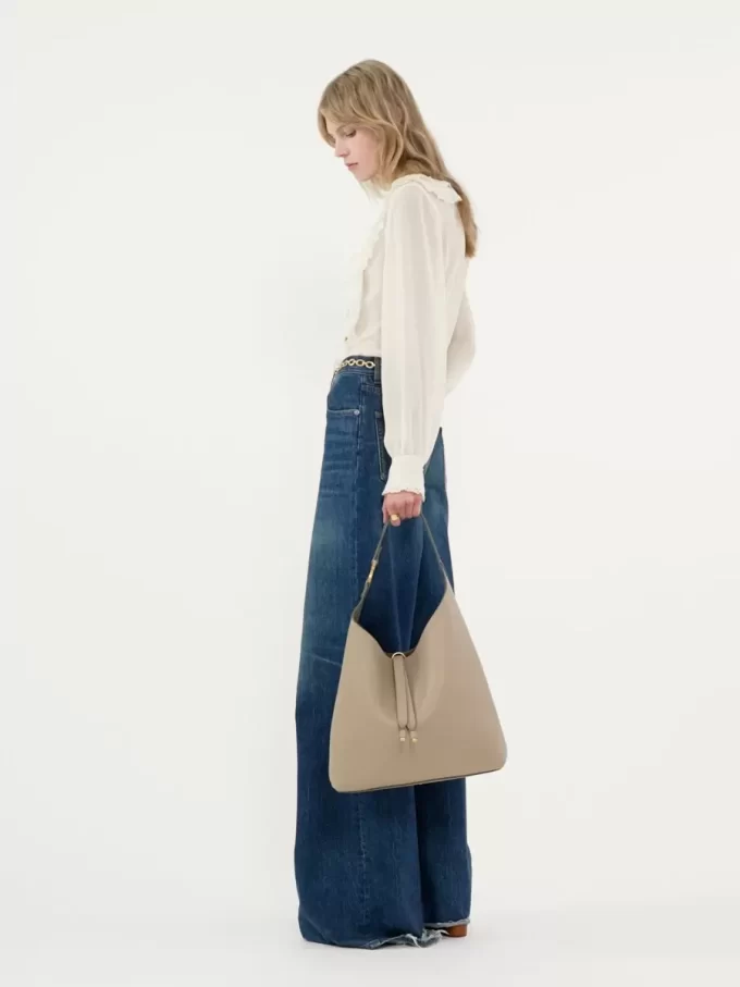 Marcie hobo bag in grained leather Marcie hobo bag in grained leather