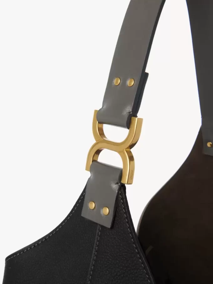 Marcie hobo bag in grained leather Marcie hobo bag in grained leather