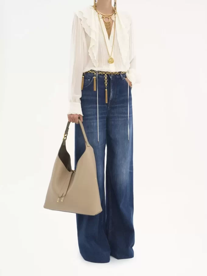 Marcie hobo bag in grained leather Marcie hobo bag in grained leather