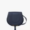 Marcie saddle bag in grained leather Marcie saddle bag in grained leather