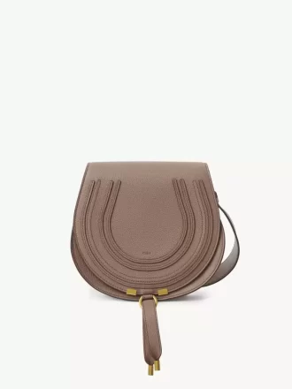 Marcie saddle bag in grained leather Marcie saddle bag in grained leather