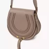 Marcie saddle bag in grained leather Marcie saddle bag in grained leather