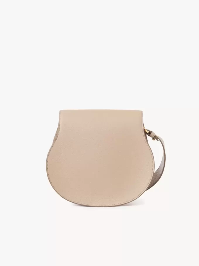 Marcie saddle bag in grained leather Marcie saddle bag in grained leather