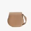 Marcie saddle bag in grained leather