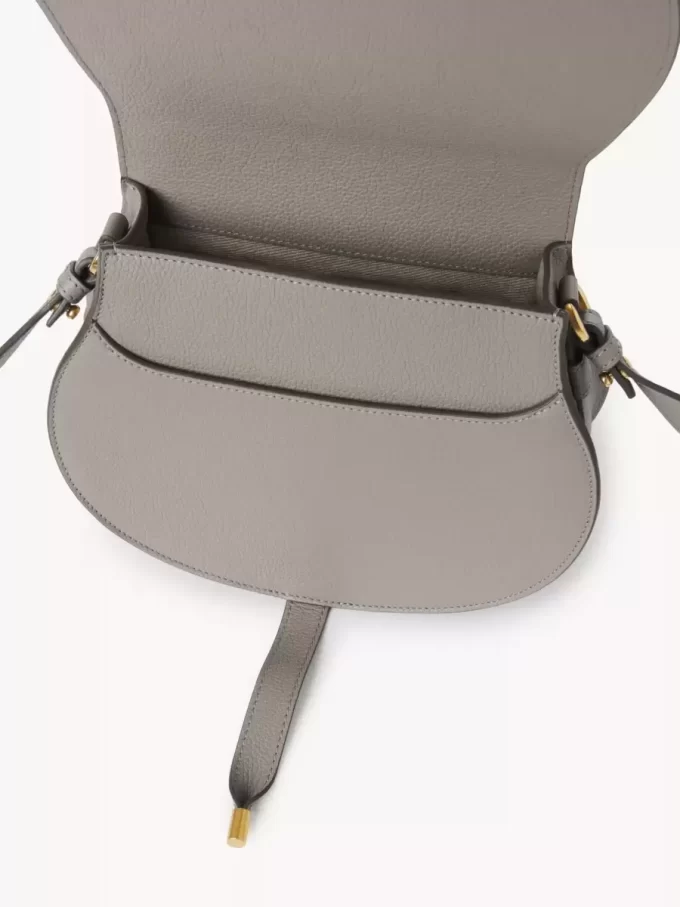 Marcie saddle bag in grained leather Marcie saddle bag in grained leather