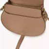 Marcie saddle bag in grained leather