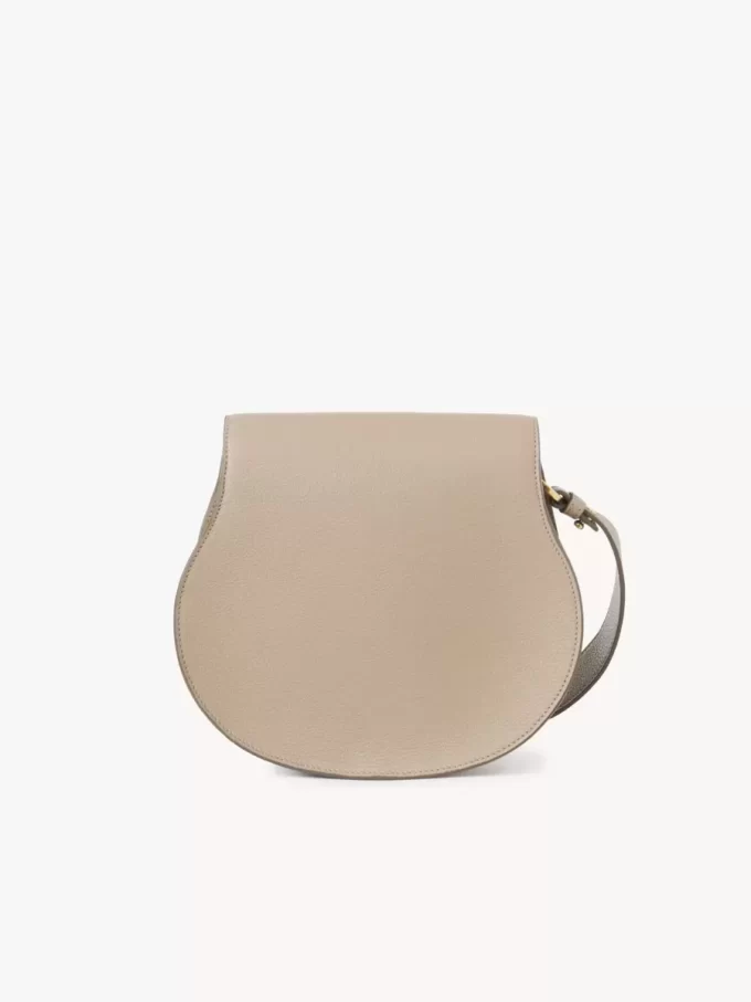 Marcie saddle bag in grained leather Marcie saddle bag in grained leather