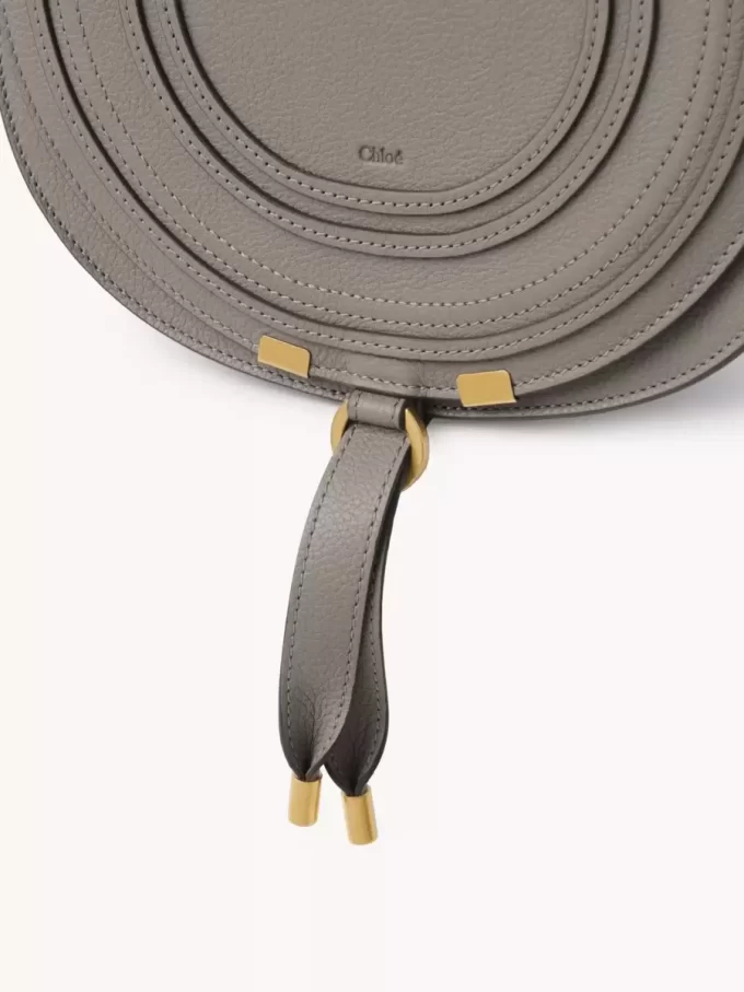 Marcie saddle bag in grained leather Marcie saddle bag in grained leather