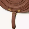 Marcie saddle bag in grained leather