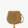Marcie saddle bag in suede leather Marcie saddle bag in suede leather
