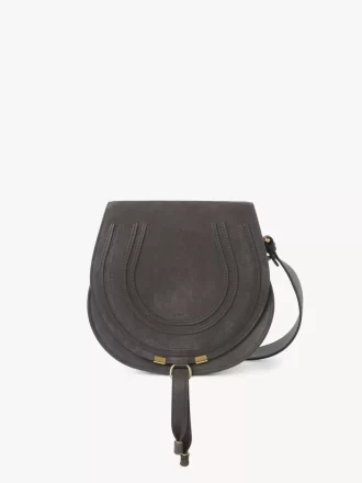 Marcie saddle bag in suede leather Marcie saddle bag in suede leather