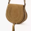 Marcie saddle bag in suede leather Marcie saddle bag in suede leather