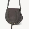 Marcie saddle bag in suede leather Marcie saddle bag in suede leather