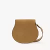 Marcie saddle bag in suede leather Marcie saddle bag in suede leather