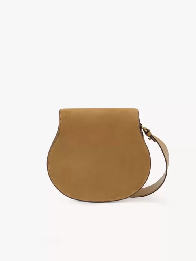 Marcie saddle bag in suede leather Marcie saddle bag in suede leather