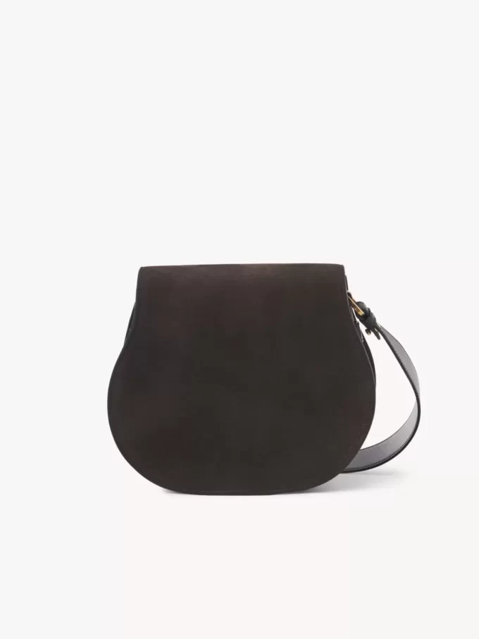 Marcie saddle bag in suede leather Marcie saddle bag in suede leather