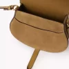 Marcie saddle bag in suede leather Marcie saddle bag in suede leather
