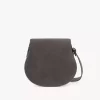 Marcie saddle bag in suede leather Marcie saddle bag in suede leather