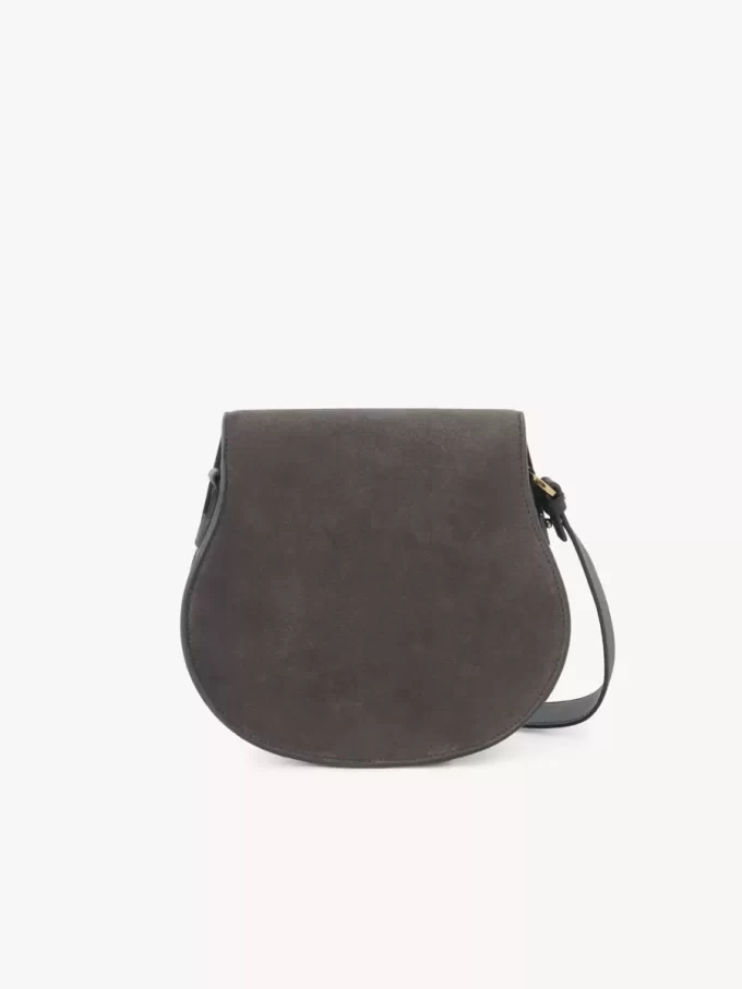 Marcie saddle bag in suede leather Marcie saddle bag in suede leather