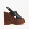 Maxime wedge sandal