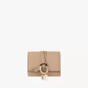 Mini Alphabet tri-fold in grained leather Mini Alphabet tri-fold in grained leather